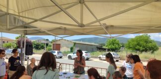 El Consejo de Salud de Zona de Aínsa celebra con éxito su I Feria de Salud