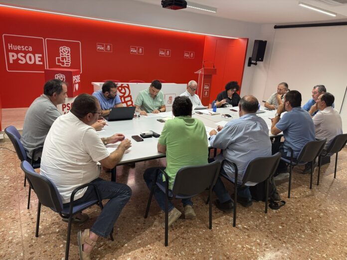 Momento de la reunión_PSOE