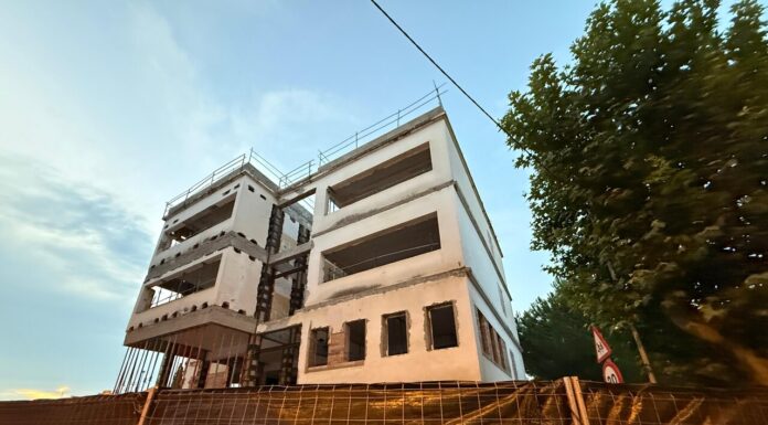 Las obras del San José de Calasanz, en fase de refuerzo estructural y ejecución del cerramiento