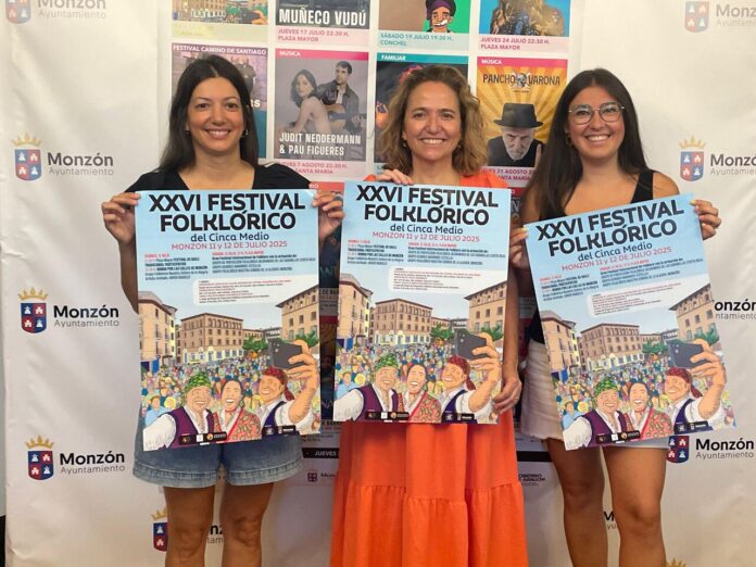 El Festival Folklórico Cinca Medio cumple XXVI ediciones