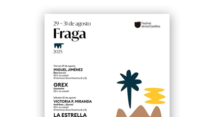 El Festival de los Castillos despide su octava edición en Fraga por todo lo alto