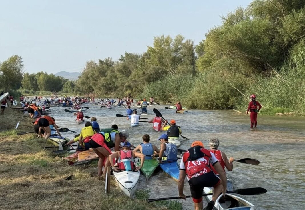 El Bajo/Baix Cinca se lanza al agua en una fiesta de deporte y convivencia
