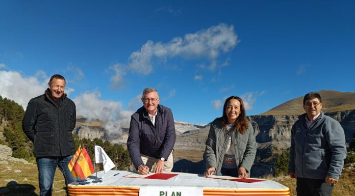 Un sendero pavimentado y accesible conectará con un nuevo mirador sin barreras en la senda de las Cutas, en el Parque Nacional de Ordesa y Monte Perdido