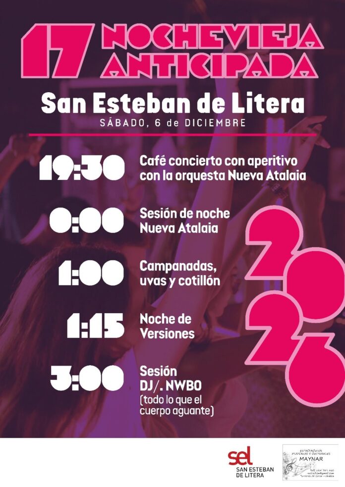 SAN ESTEBAN DE LITERA: XVII Nochevieja anticipada