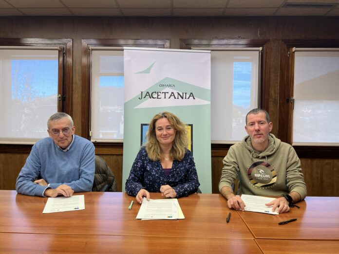 La Comarca de la Jacetania y Cruz Roja reafirman sus lazos por medio de un nuevo convenio