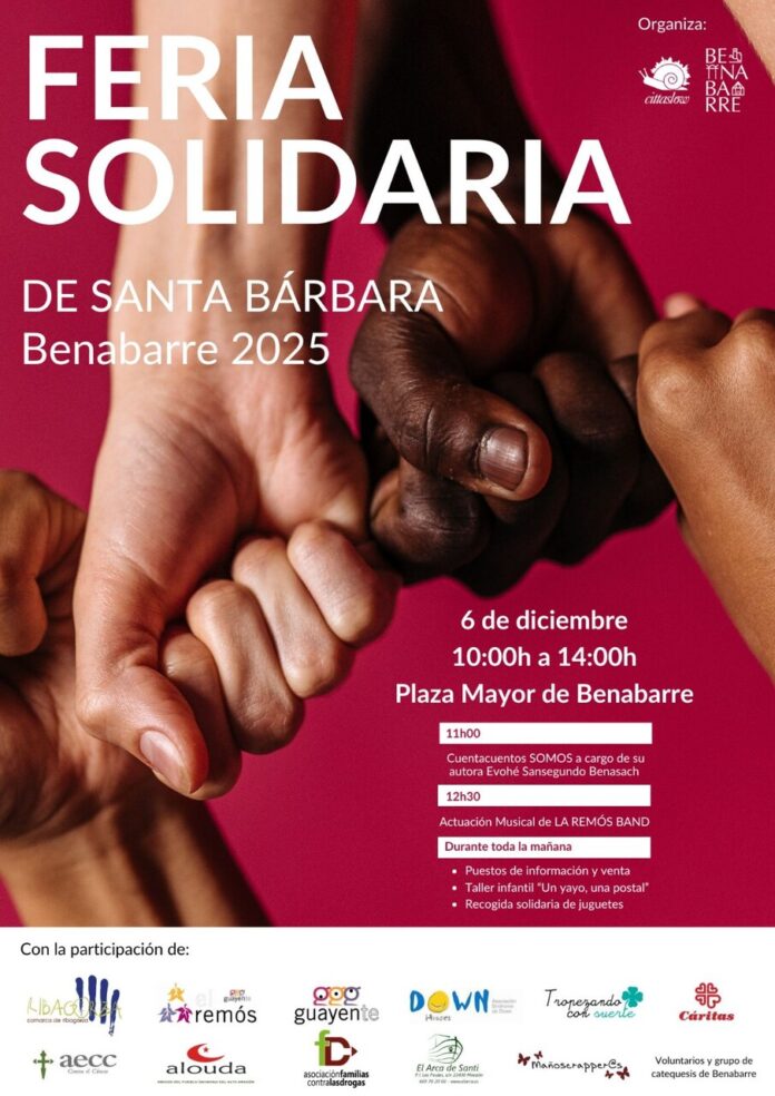 BENABARRE: Feria solidaria de Santa Bárbara