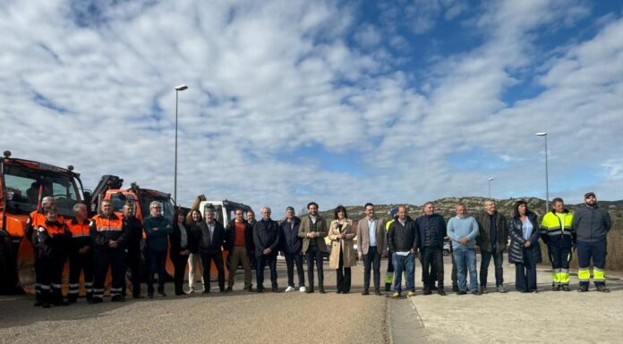 Arranca el Plan de Vialidad Invernal de la Diputación de Huesca con el reparto de sal a todas las comarcas