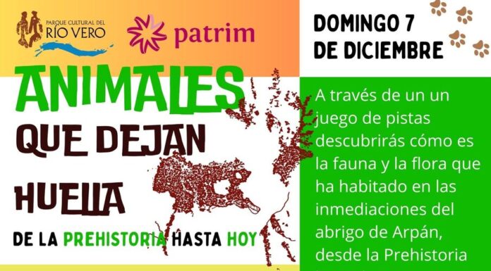 El Parque Cultural del Río Vero y el Proyecto Patrim 4.0. muestran los atractivos de la Prehistoria en sus actividades de otoño