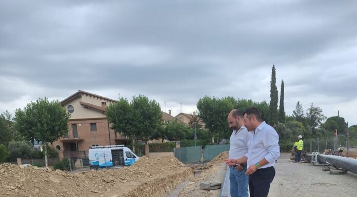 Barbastro conecta el Anillo Perimetral a la red y abre la puerta al desarrollo del sector Campo Escolapios