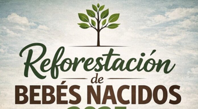 BINÉFAR: Plantación popular por los nacidos en 2025