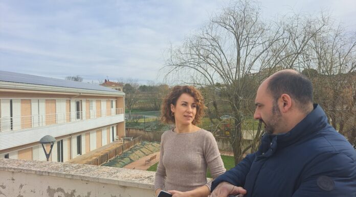 Completada la instalación de placas solares en la cubierta de la Residencia Las Huertas