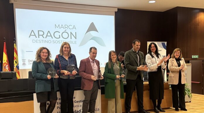 La Comarca de la Jacetania recibe el premio distintivo “Marca Aragón Destino Sostenible”