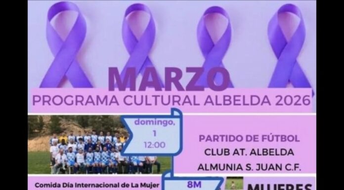 ALBELDA: Programación cultural de marzo