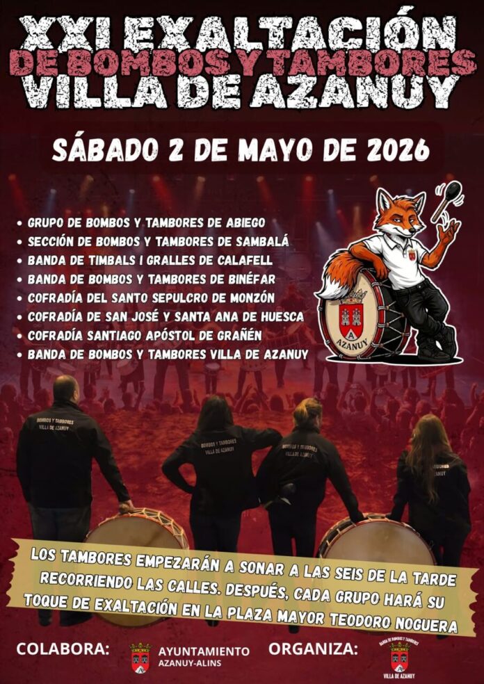 Azanuy bombos 2026