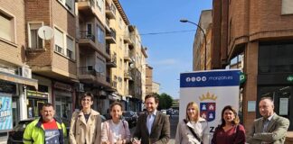 Las obras de la calle Calvario de Monzón comenzarán el 4 de mayo
