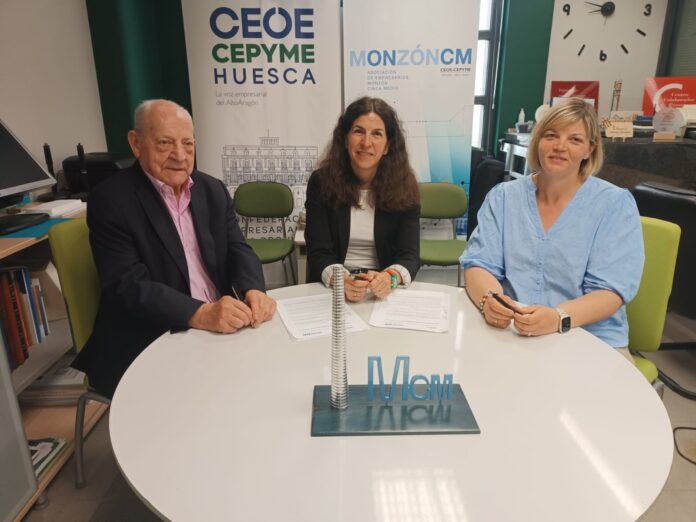 Valentia y la Asociación de Empresarios Monzón-Cinca Medio refuerzan su colaboración para impulsar la inclusión laboral