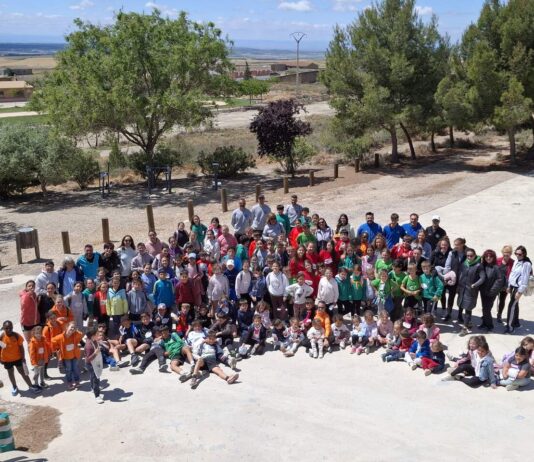 La Almolda ha acogido la segunda edición del Peque Trail con la participación de 120 escolares de los CRAS L’Albada y Montes Negros