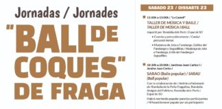 FRAGA: Jornadas de revitalización del Ball de Coques