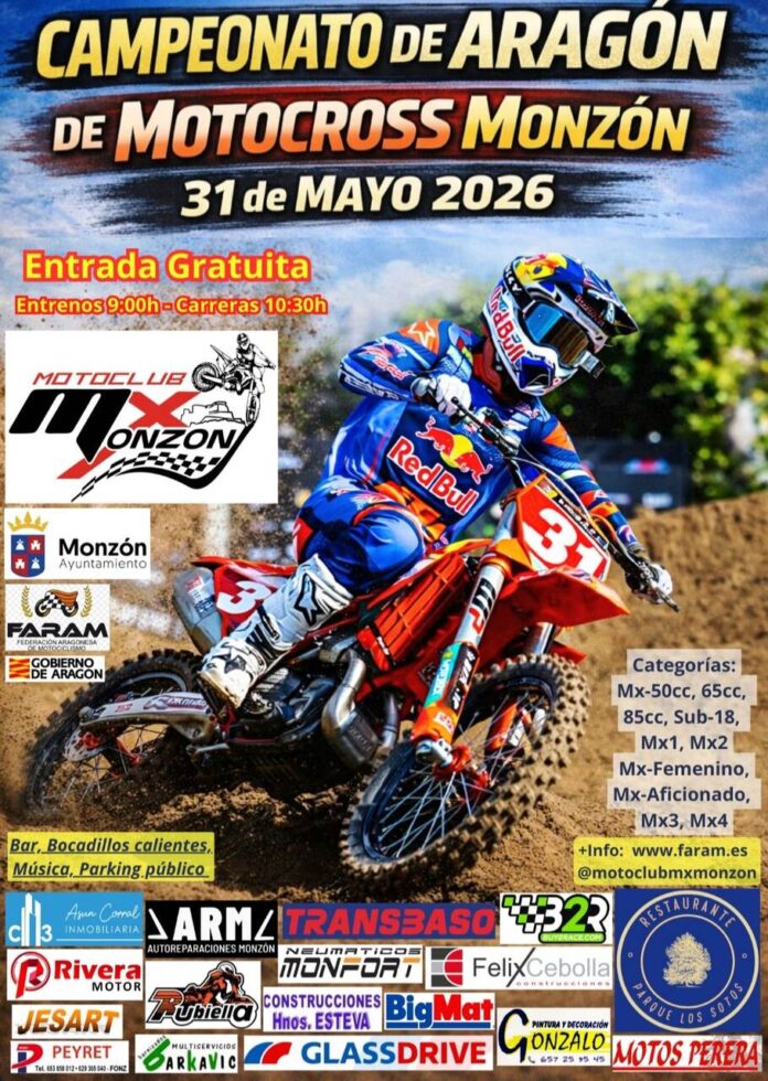 MONZÓN: Campeonato de Aragón de Motocross