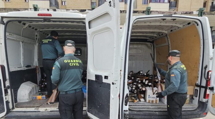 Guardia Civil reduce a chatarra 808 armas que estaban depositadas