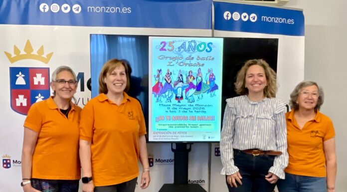 El Grupo de Baile ‘L’Orache’ celebra su 25 aniversario invitando a bailar