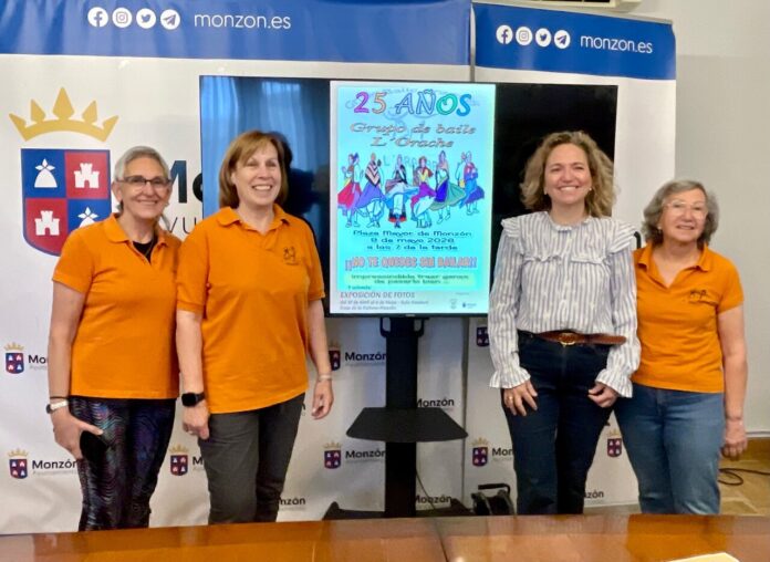 El Grupo de Baile ‘L’Orache’ celebra su 25 aniversario invitando a bailar