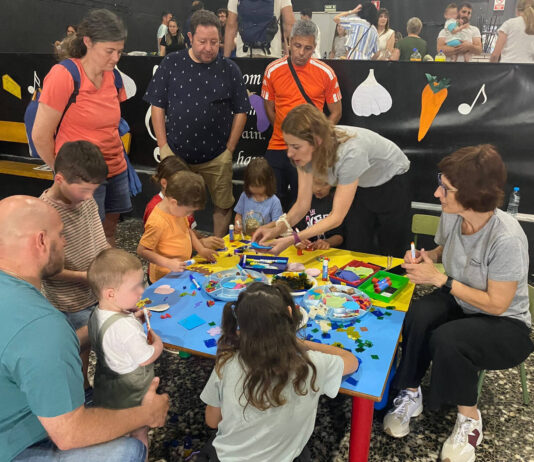 Convivencia, ilusión y gran ambiente en el encuentro anual de la Escuela Infantil Comarcal de Los Monegros de Leciñena