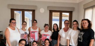 Trabajadoras del Servicio de Ayuda a Domicilio participan en un grupo de autoayuda impulsado por la Comarca de Los Monegros con metodología del programa “Cuidarte”