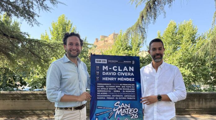 M-Clan, David Civera y Henry Méndez en las fiestas de San Mateo de Monzón