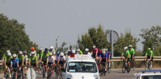 Marcos Soler, por tercera vez consecutiva, y Sara Pueyo los primeros en coronar la Subida al Castillo de la XXIX Marcha Cicloturista de Mequinenza