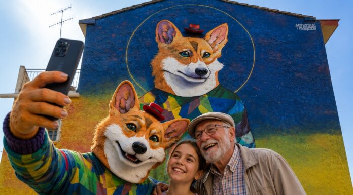 Binéfar impulsa la transformación digital de su museo al aire libre con un innovador proyecto de murales interactivos
