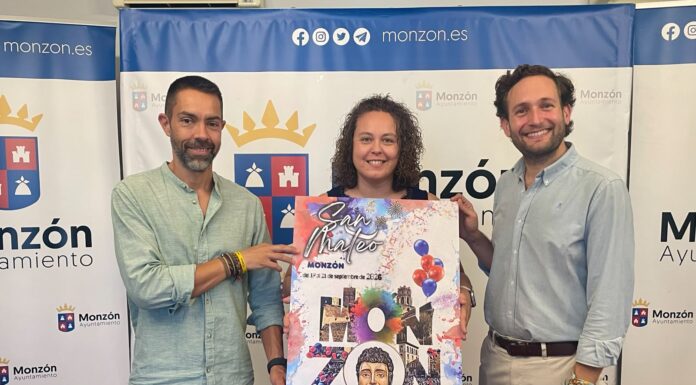 ‘San Mateo Vibra’ de Noemí Ruiz, cartel oficial de las fiestas de Monzón