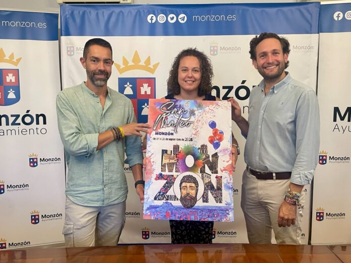 ‘San Mateo Vibra’ de Noemí Ruiz, cartel oficial de las fiestas de Monzón