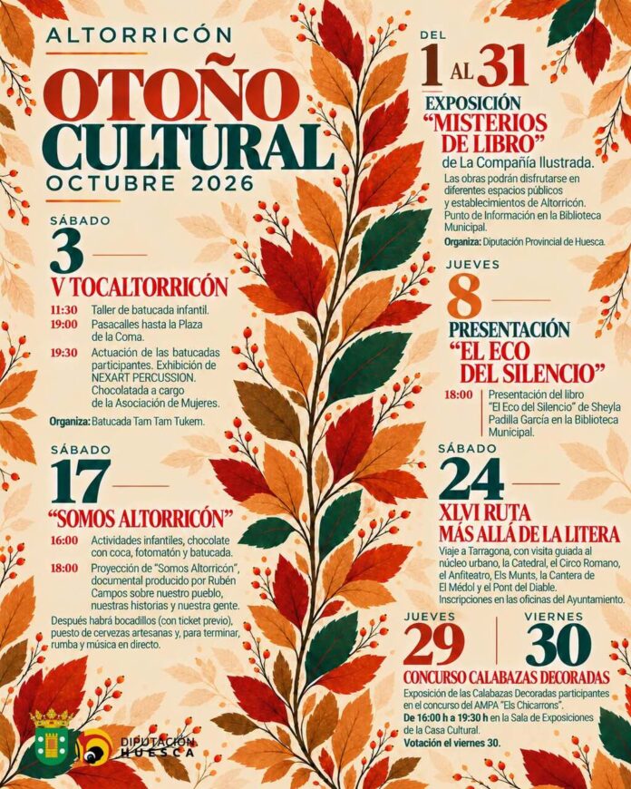ALTORRICÓN: Otoño cultural