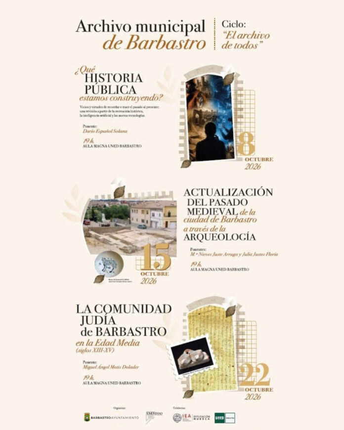 BARBASTRO: Ciclo «El archivo de todos»