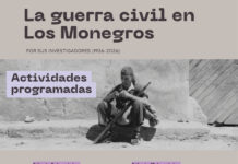 LOS MONEGROS: Ciclo ‘La guerra civil en Los Monegros de la mano de sus investigadores’