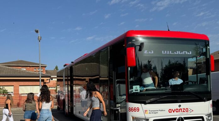La Comarca Alto Gállego pone en marcha 25 rutas de transporte escolar para el curso 2026-2027