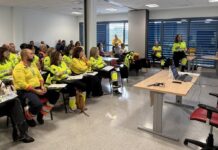 El 061 Aragón y el SEM de Cataluña refuerzan en Fraga su coordinación en urgencias y emergencias sanitarias
