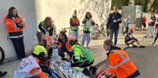 La II Feria de la Salud Monegros Centro promueve hábitos saludables y vida activa con actividades para todas las edades