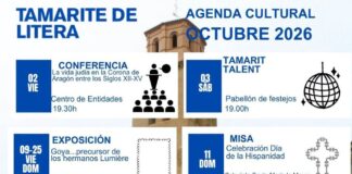 TAMARITE DE LITERA: Agenda cultural de octubre