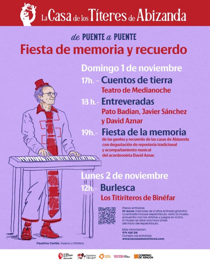 ABIZANDA: Fiesta de memoria y recuerdo en la Casa de los Títeres