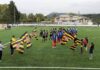 Aínsa estrena su campo de fútbol de césped artificial tras una inversión municipal de 622.000 euros y 45 años de historia