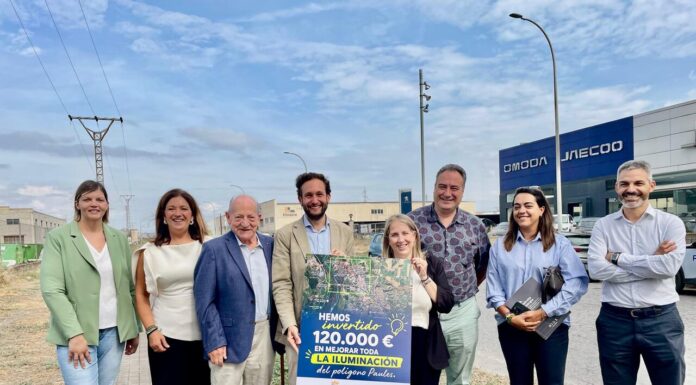 Invertidos 120.000€ en el suministro de luminarias del polígono Paúles de Monzón
