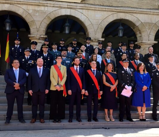 La Policía Local de Monzón celebra Los Ángeles Custodios con la entrega de reconocimientos y distinciones