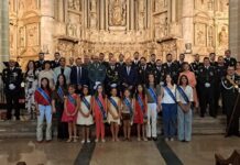 Barbastro reconoce la vocación de servicio de su Policía Local en la festividad de los Ángeles Custodios